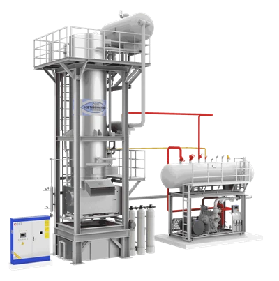 Màquina de gel de tubs de refrigerant d'amoníac CBFI AT60 60 T/D