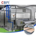 Congelador de túnel, aliments preenvasats, cuina central, eina eficient de bloqueig de la frescor